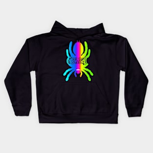 Tarantula Silhouette V113 (Vertical) Kids Hoodie